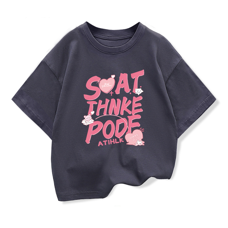 Summer Clothing Drawing For Kids - Maglietta Estiva per Bambine 2026, Manica
