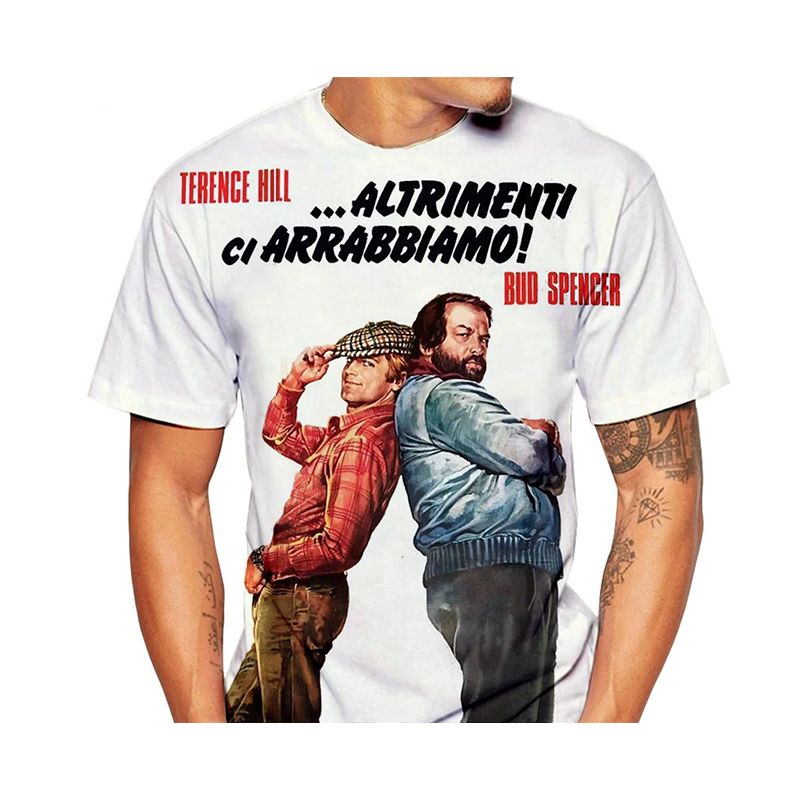 Summer Hill Clothing - Bud Spencer Terence Hill T-shirt Stampa