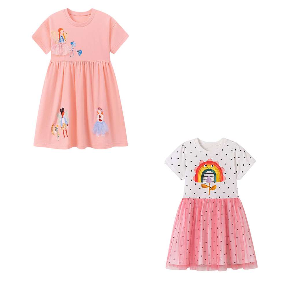Summer Clothing Drawing For Kids - Abiti Estivi a Maniche Corte per