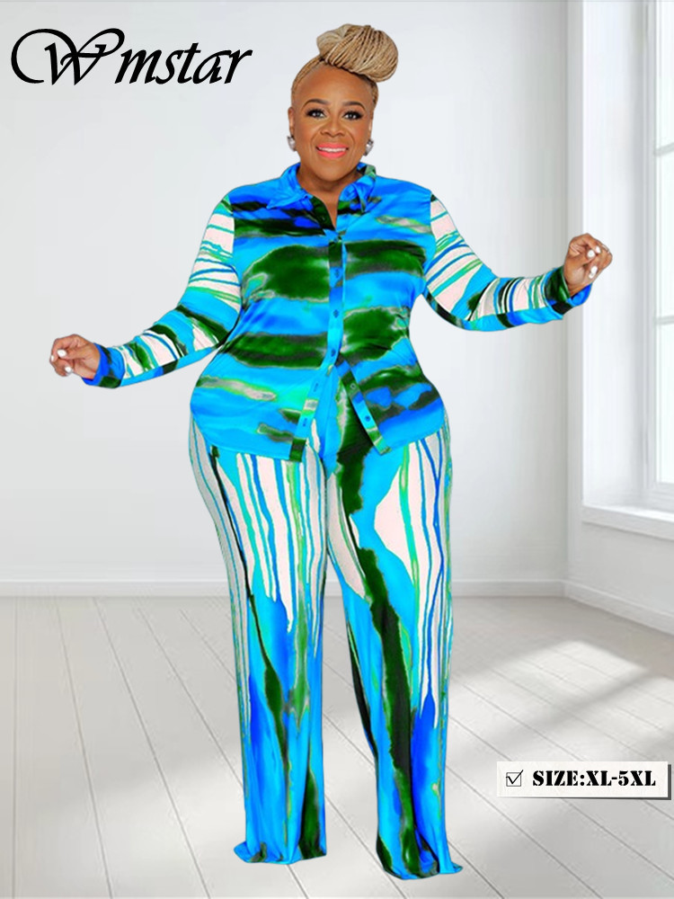 Summer Clothing Wholesale - Wmstar Plus Size due pezzi abiti