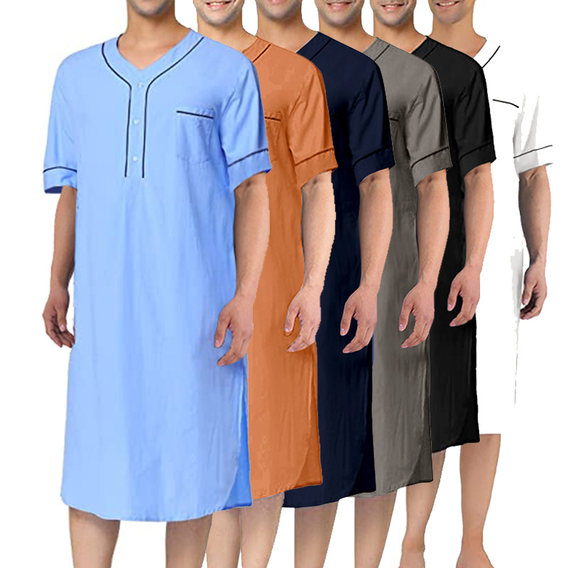 Summer House Clothing - Estate manica corta uomo camicia da