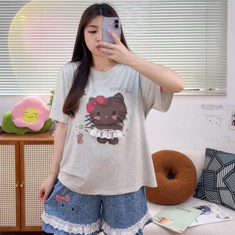 Summer Clothes - Pigiama Estivo da Donna Hello Kitty,