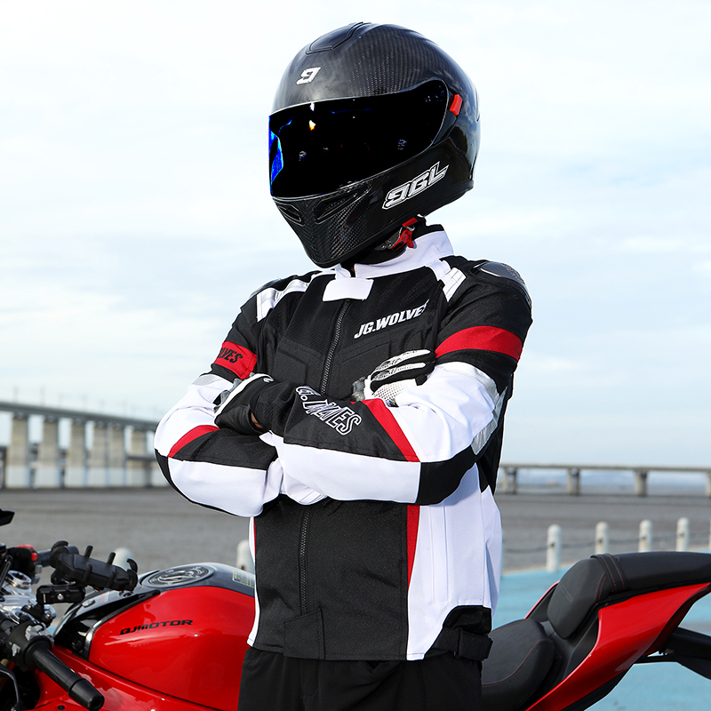 Summer Clothing Motorcycle - Giacca da Moto per Uomo, Abbigliamento
