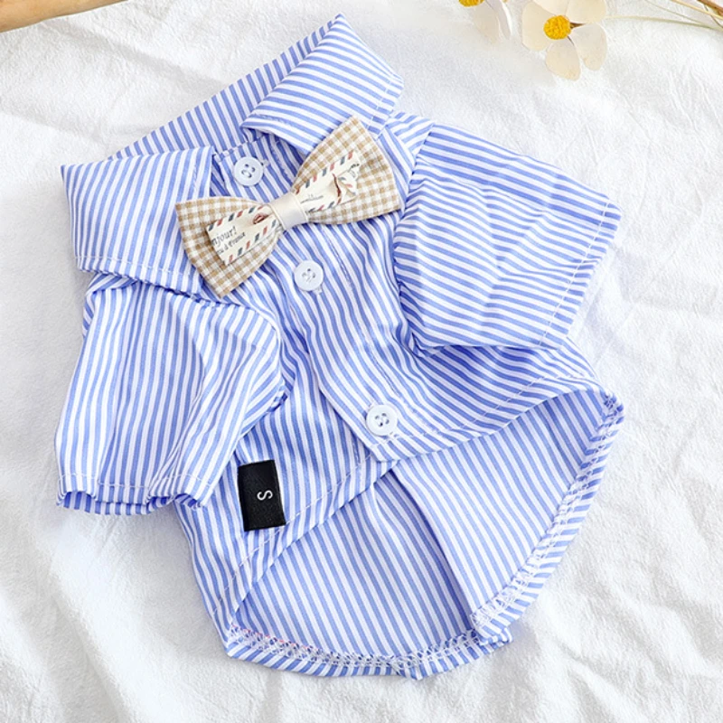 Summer Clothing Wholesale - Abbigliamento per Cani, Camicie a Righe