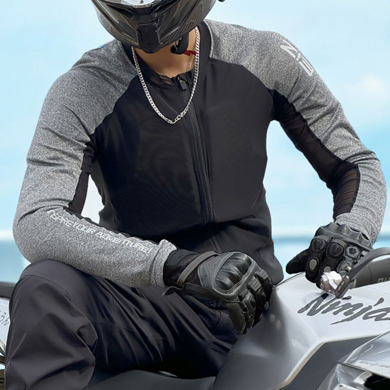 Summer Clothing Motorcycle - Giacca da Moto Estiva per Uomo,