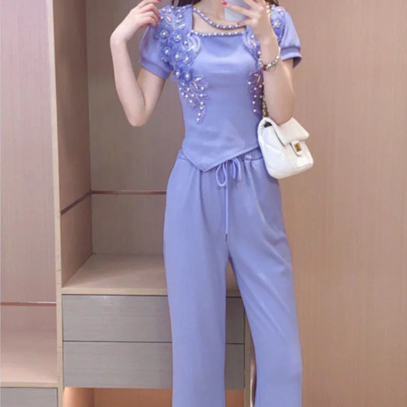 Summer Clothing Wholesale - Pantaloni da donna a gamba larga