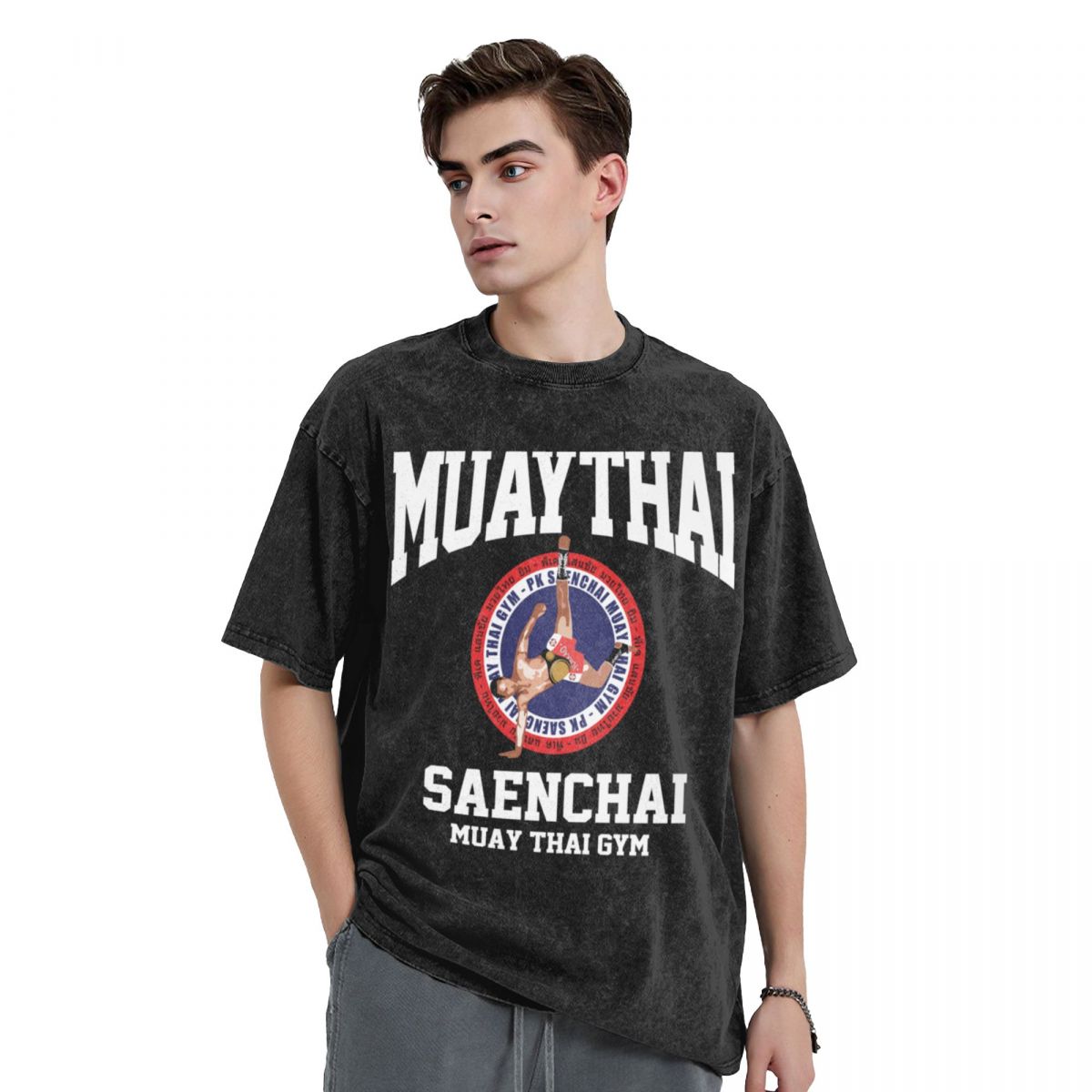 Summer Clothing Pk - CARTWHEEL KICK PK SAENCHAI MUAY THAI