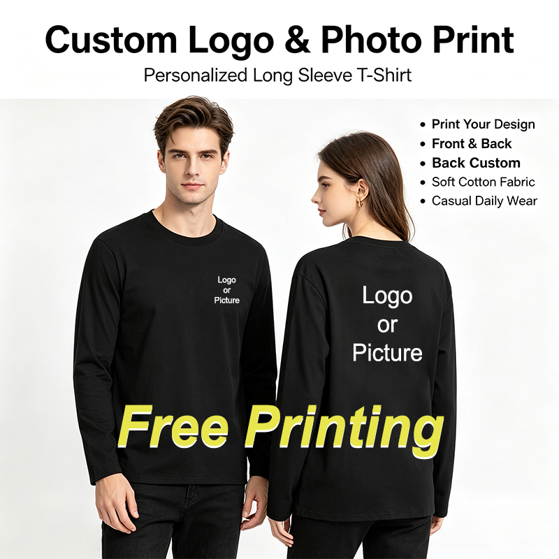 Summer Clothing Mens - T-shirt Personalizzate in Cotone a Maniche