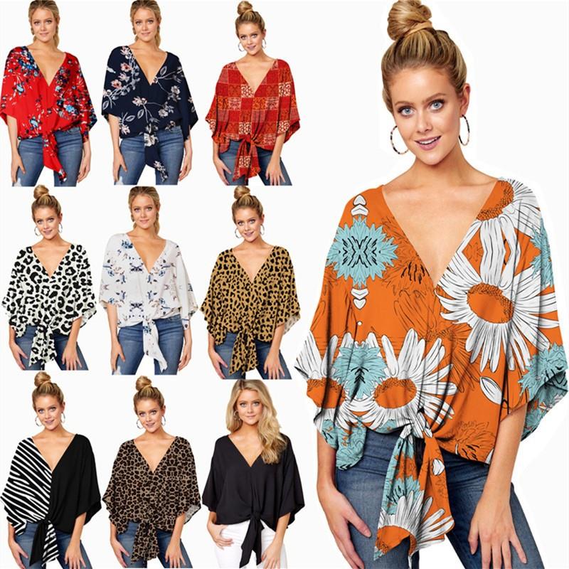 Summer Clothing Online - Camicetta da Donna Taglie Forti S-5XL
