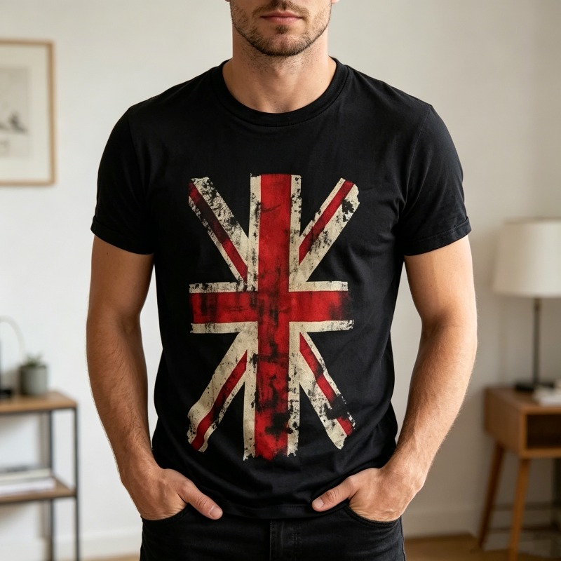T-shirt con grafica Union Jack - Summer Clothing Uk recensione e prezzo