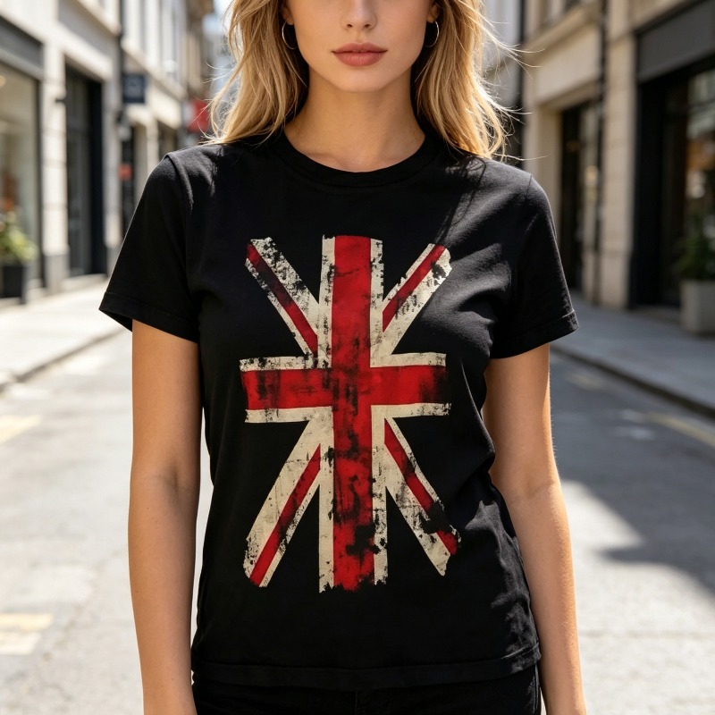 T-shirt con grafica Union Jack - Summer Clothing Uk recensione e prezzo