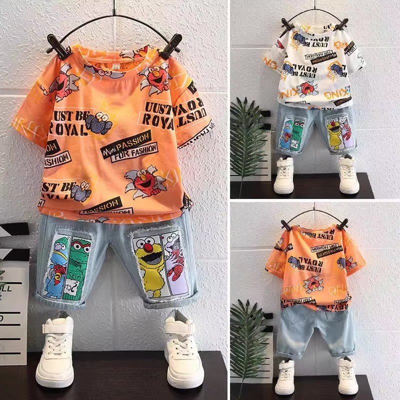 T-shirt in cotone a maniche co - Summer Clothing Drawing For Kids recensione e prezzo
