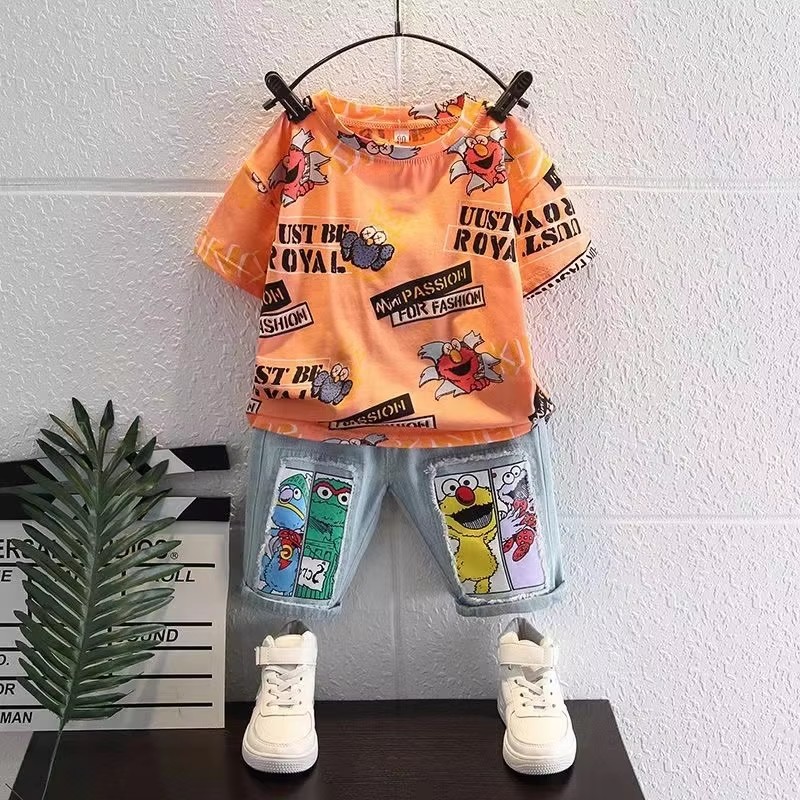 T-shirt in cotone a maniche co - Summer Clothing Drawing For Kids recensione e prezzo