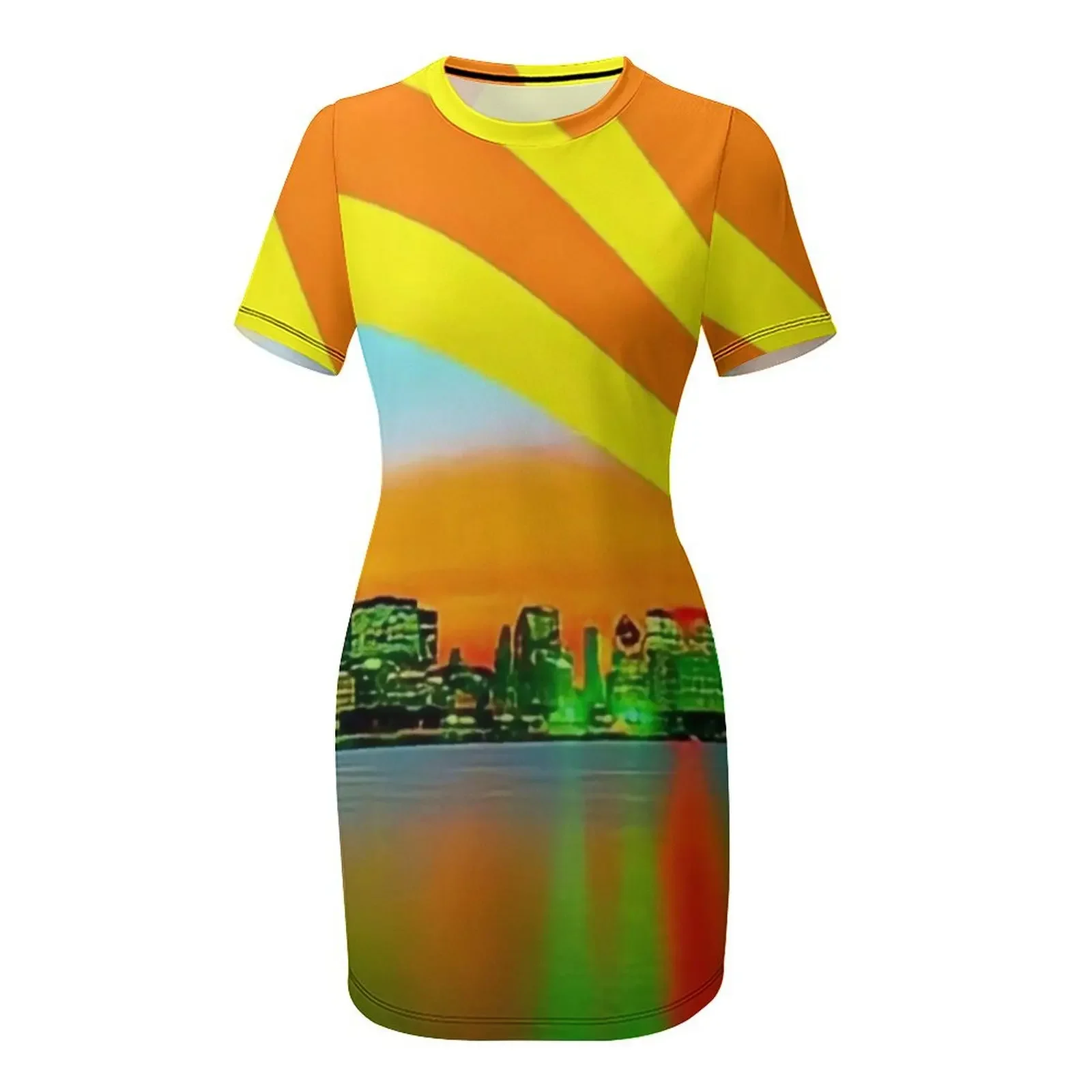 Abito a maniche corte Sunset o - Summer Clothing Online recensione e prezzo