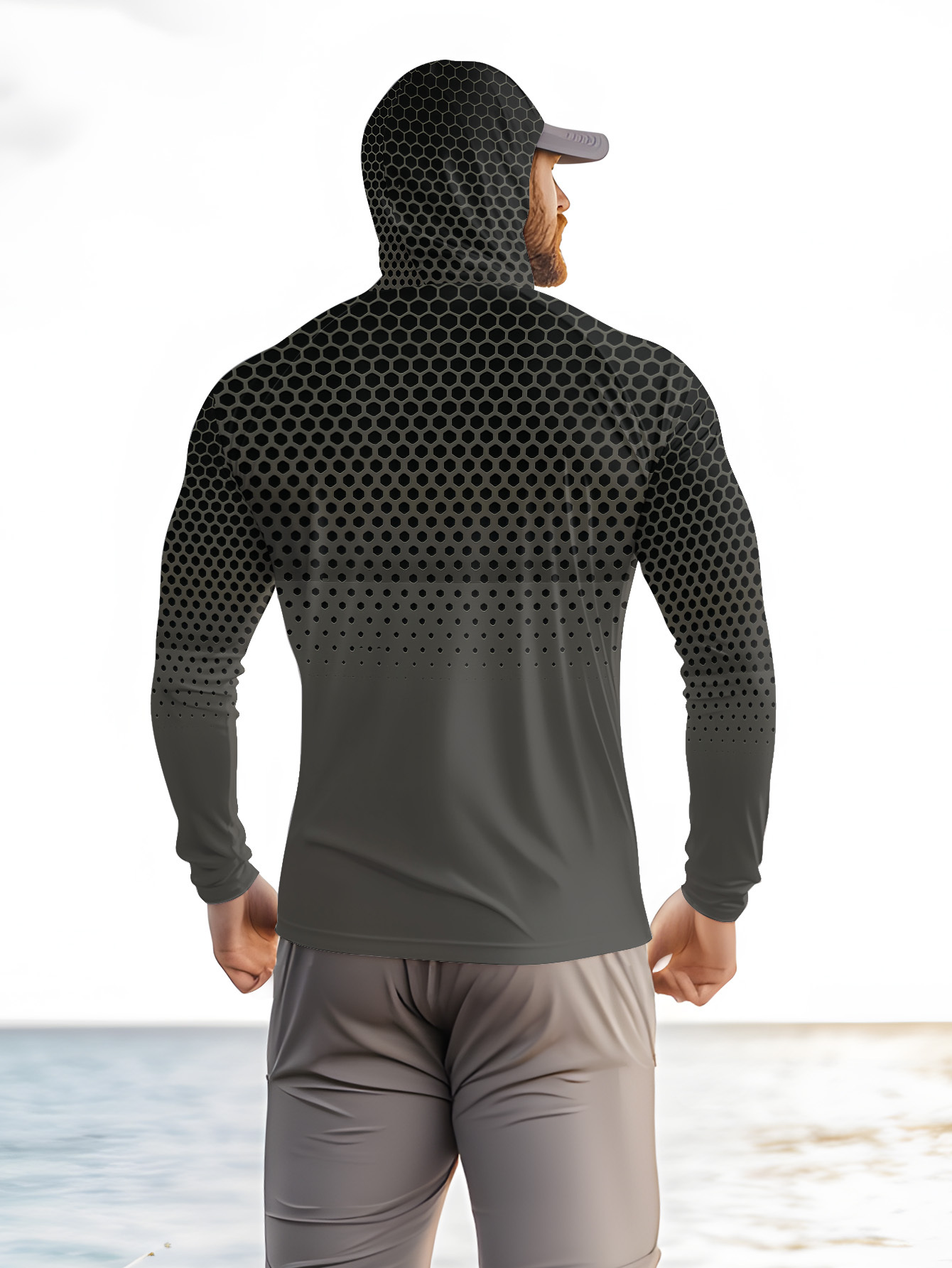 Camicia da Pesca con Cappuccio - Summer Clothing Mens recensione e prezzo