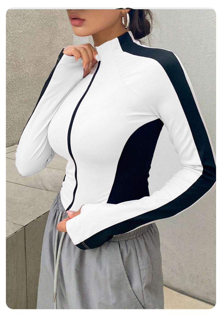 Giacca da Yoga con Collo Alto, - Summer Clothes recensione e prezzo