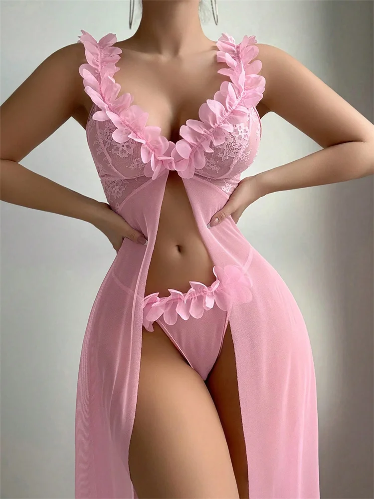 Camicia da Notte Rosa Floreale - Summer Clothing Collection recensione e prezzo