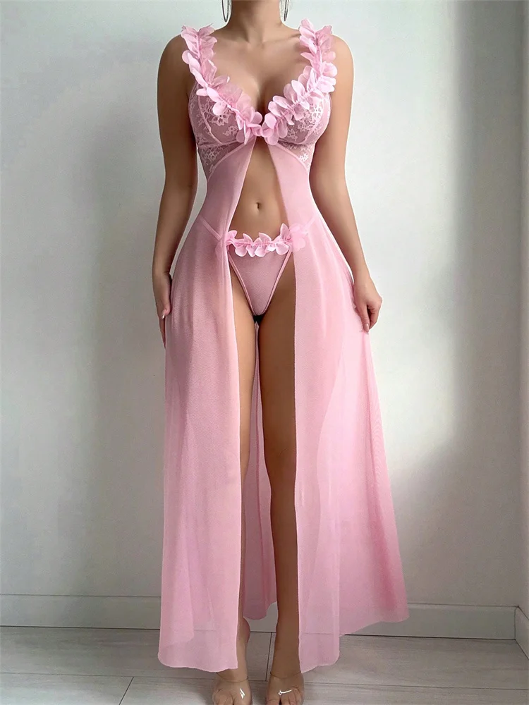 Camicia da Notte Rosa Floreale - Summer Clothing Collection recensione e prezzo