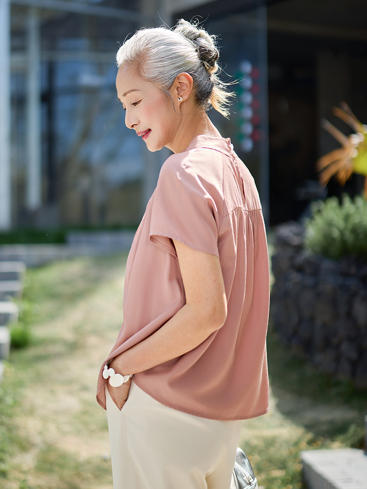 T-shirt sottile a maniche cort - Summer Clothing Over 50 recensione e prezzo