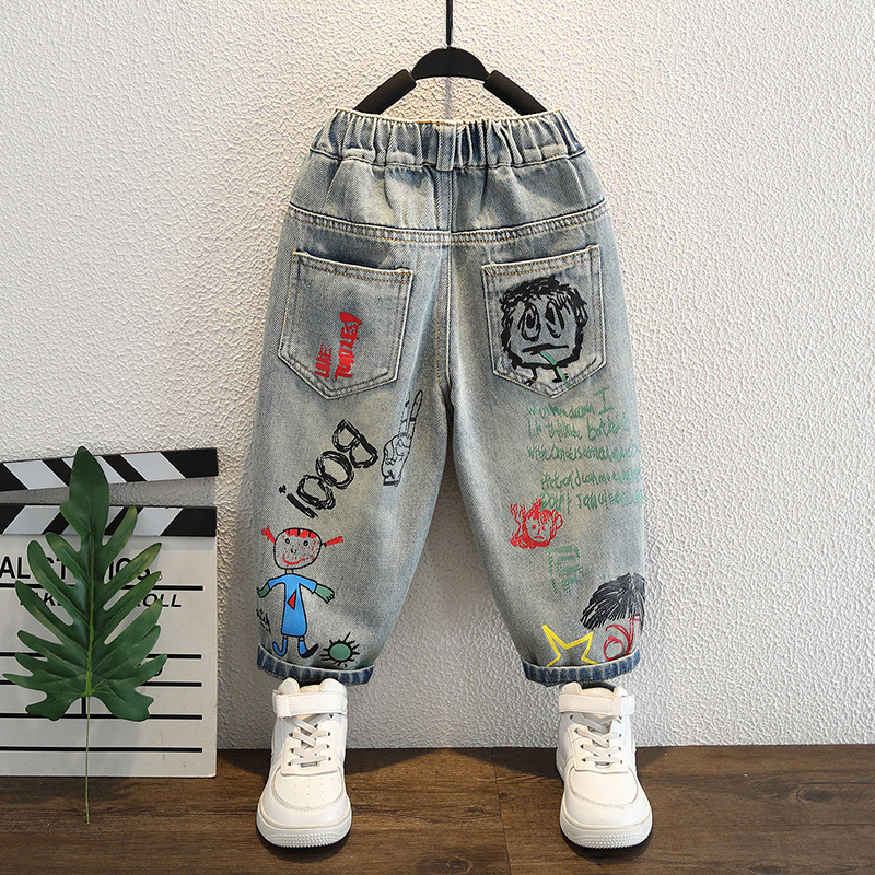 Jeans per neonato per bambini  - Summer Clothing Drawing For Kids recensione e prezzo