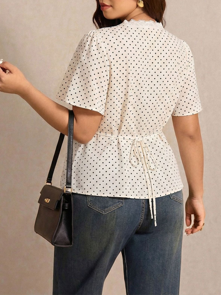 GIBSIE Top Peplum da donna tag - Summer Upf Clothing recensione e prezzo