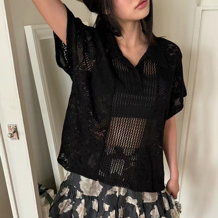 Maglione in Cotone Lavorato a  - Summer Clothing Online recensione e prezzo