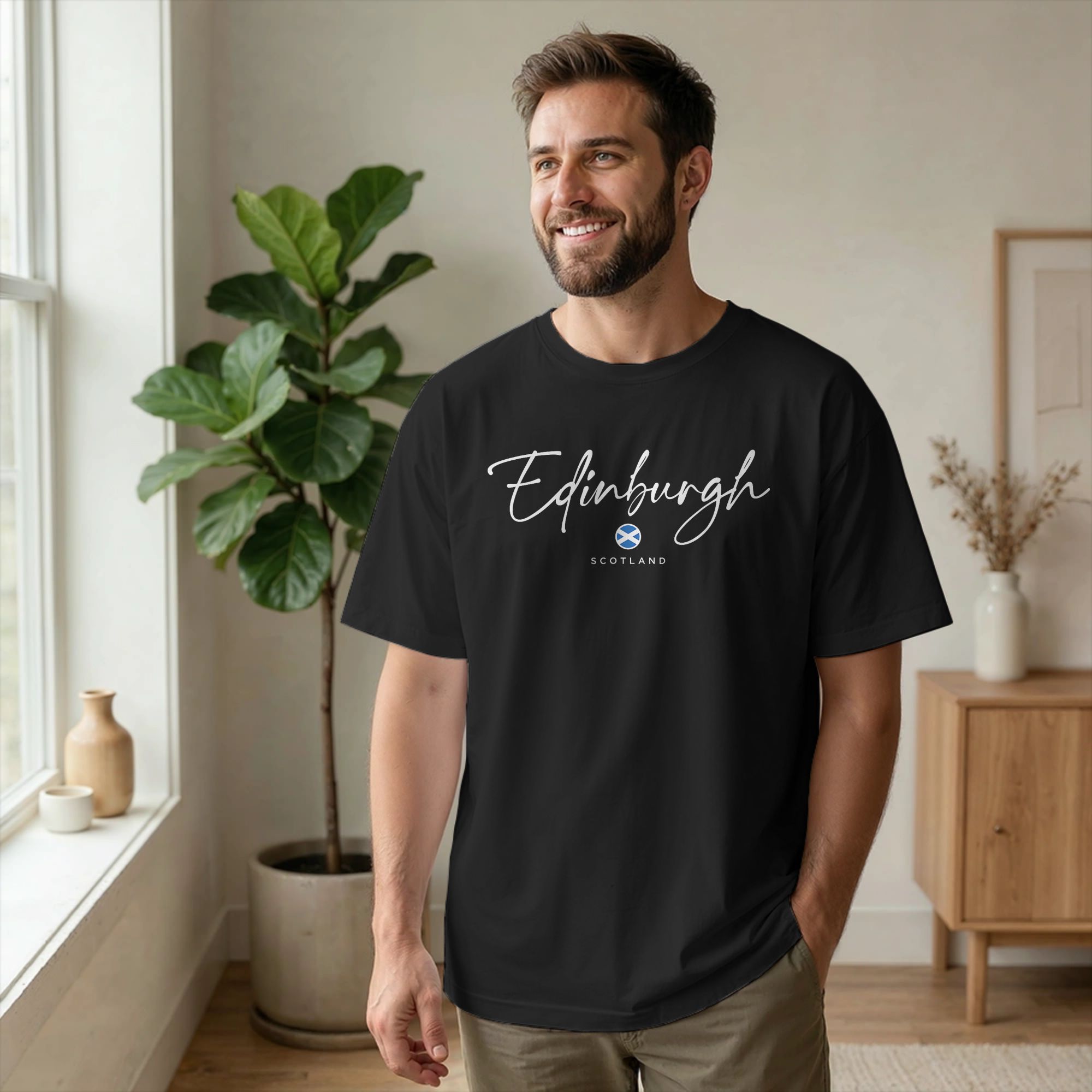 Magliette da uomo Edinburgh Sc - Summer Clothing Uk Men recensione e prezzo