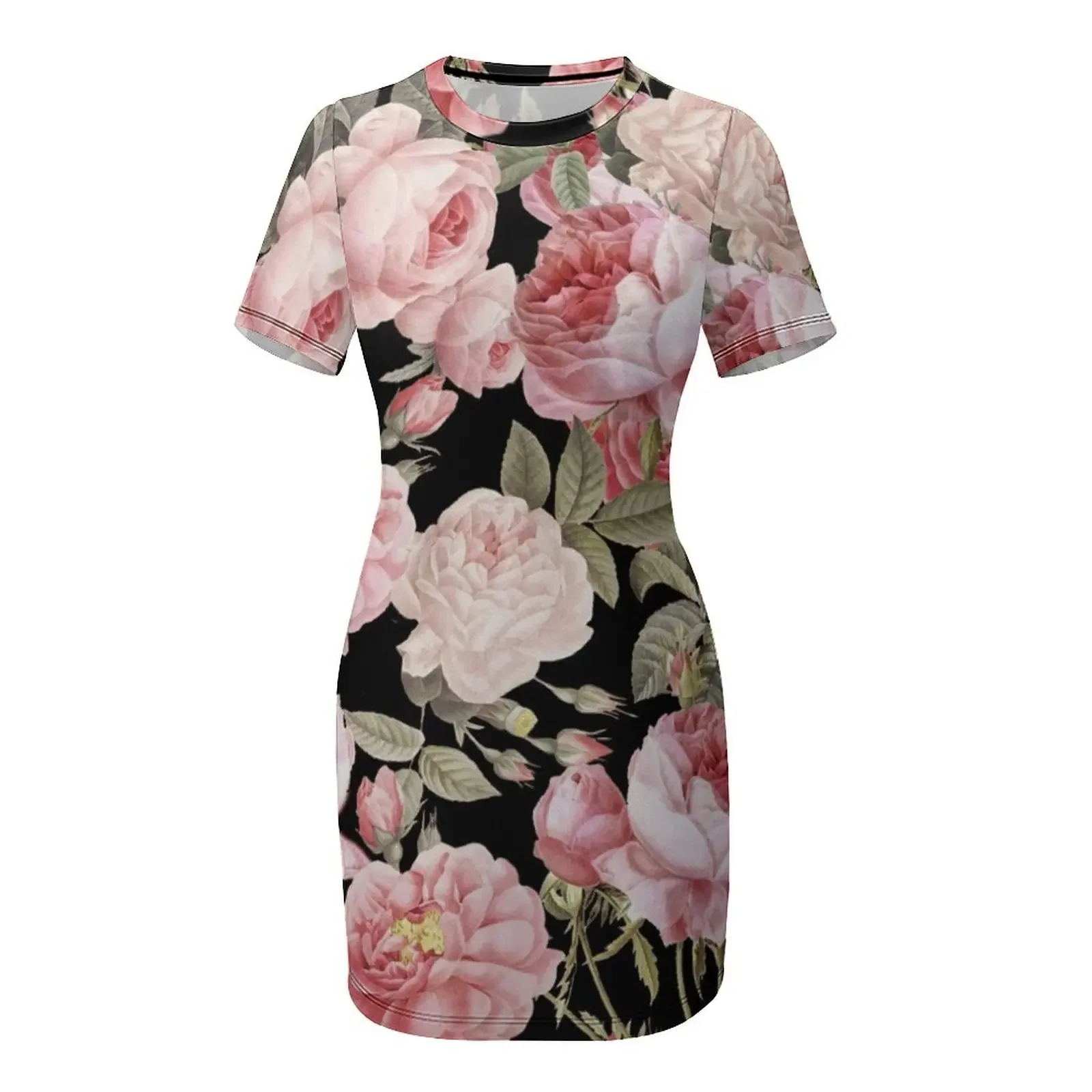 Abito a maniche corte nero con - Summer Clothing Online recensione e prezzo