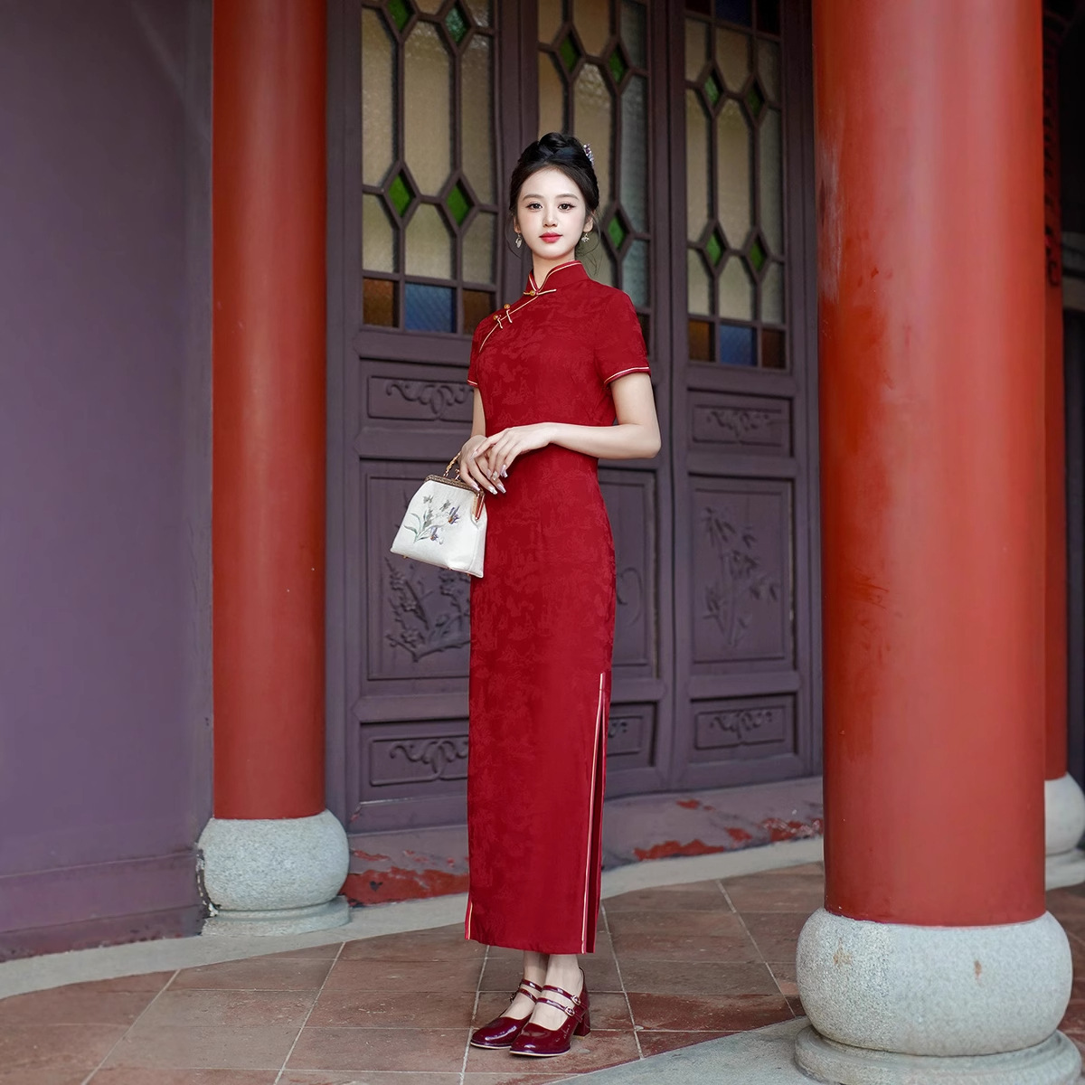 Nuovo Abito Lungo Cheongsam Ro - Summer Clothes recensione e prezzo